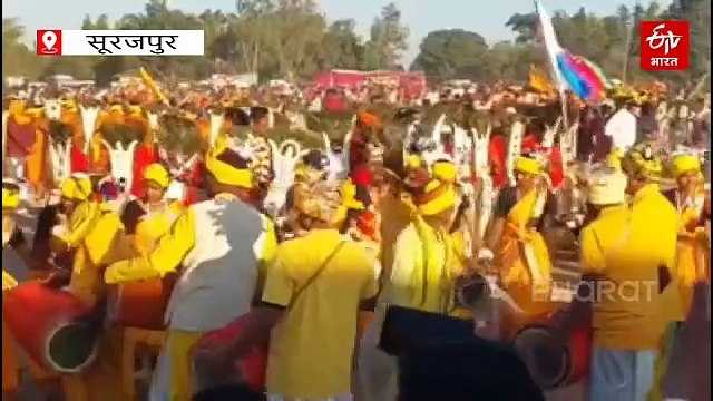 सूरजपुर में CM साय कर्मा महोत्सव में हुए शामिल, 172.51 करोड़ रुपए के विकास कार्यों का लोकार्पण और भूमिपूजन