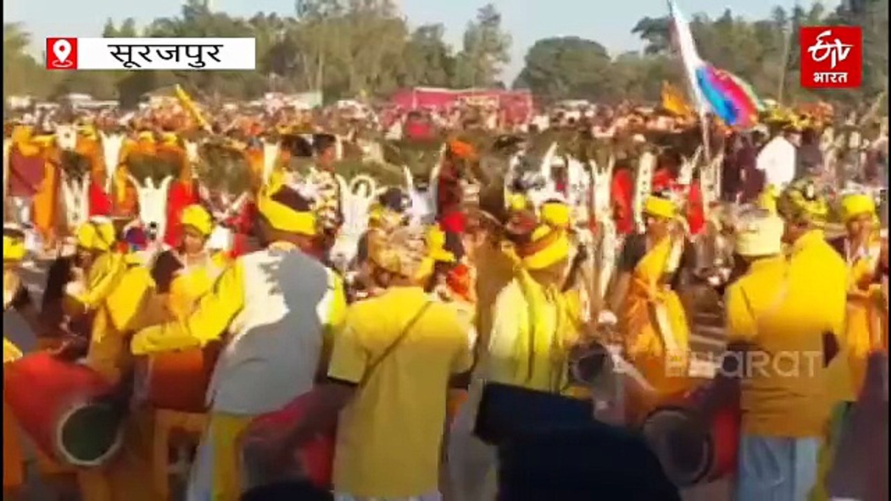 सूरजपुर में CM साय कर्मा महोत्सव में हुए शामिल, 172.51 करोड़ रुपए के विकास कार्यों का लोकार्पण और भूमिपूजन