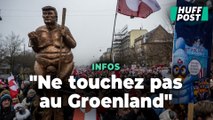 À Copenhague des milliers de manifestants contre les ambitions de Trump pour le Groenland