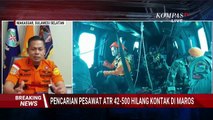 Basarnas Soal Temuan Titik Api & Puing Diduga Bagian Pesawat ATR 42-500 Hilang Kontak di Maros