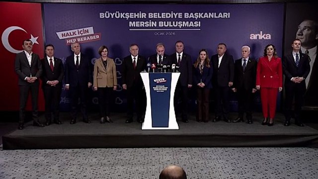 CHP'li büyükşehir belediye başkanları toplantısı sonuç bildirgesi: İlk seçimlerde partimizi iktidara getireceğimize inanıyoruz