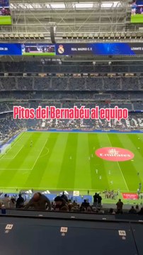 La salida del Real Madrid entre la indignación del Bernabéu: tremendo