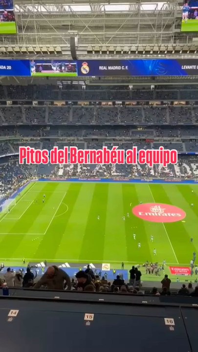 La salida del Real Madrid entre la indignación del Bernabéu: tremendo