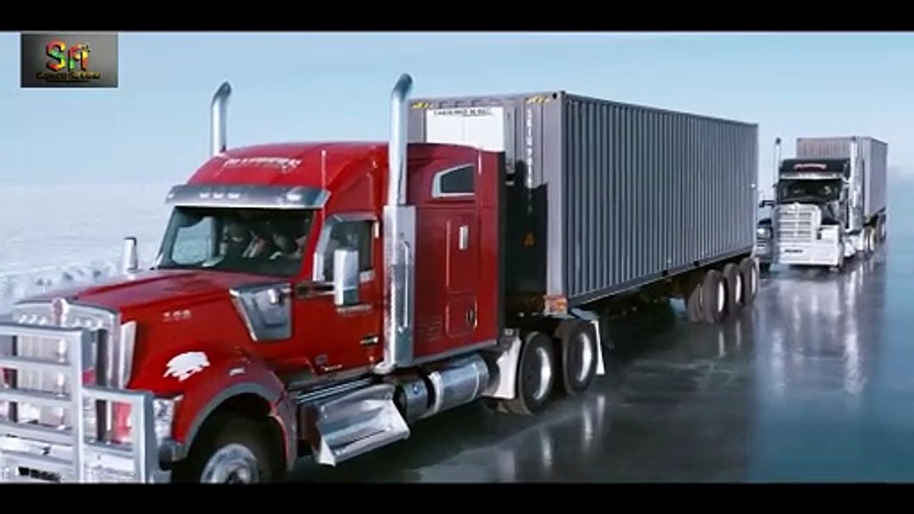 REVIEW PHIM - ĐOÀN XE TẢI 30 TẤN VƯỢT QUA SÔNG BĂNG ĐANG TAN CHẢY