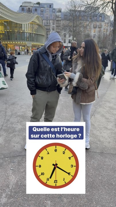 L’heure ?