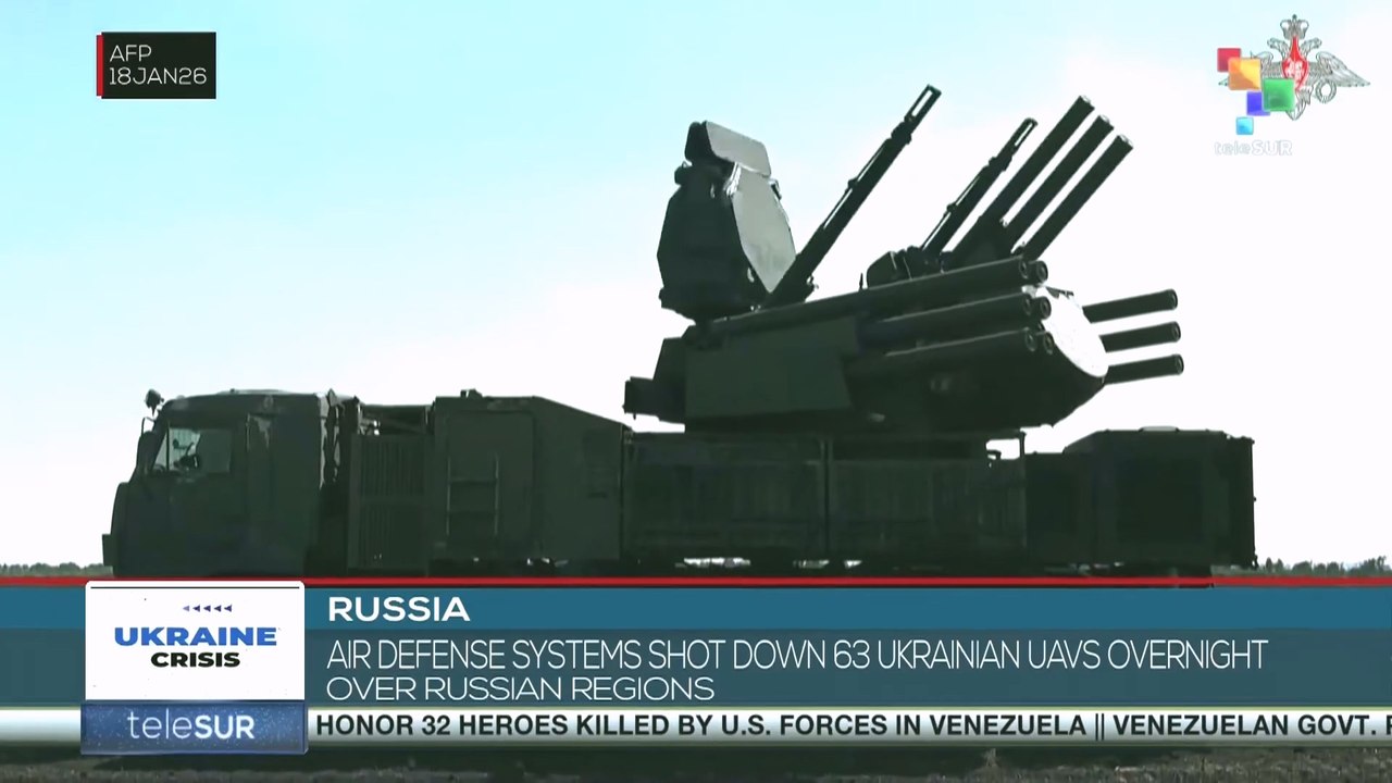 Russia | Air defense systems shot down 63 Ukrainian UAVS overnight over Russian regions