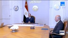الرئيس السيسي يوجه بمواصلة تنفيذ استراتيجية تطوير قناة السويس ومجراها الملاحي وكافة مرافقها