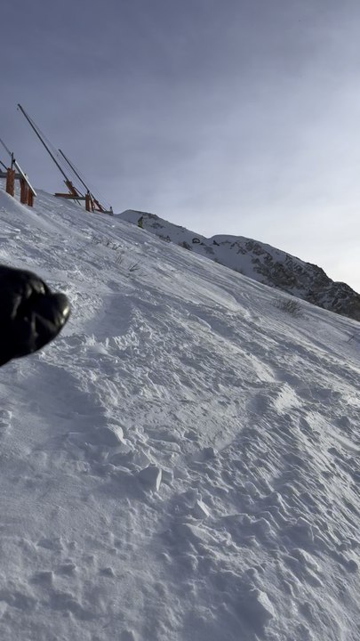 Snowboard à Tignes
