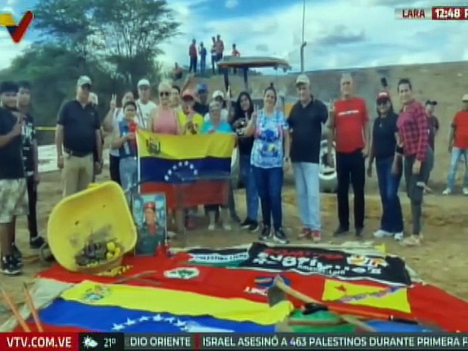 Comuneros del estado Lara celebraron encuentro para exigir liberación del Pdte. Maduro y Cilia Flores