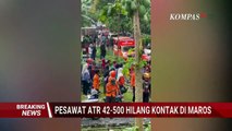 Tim SAR Lakukan Pemetaan Lokasi Pencarian Pesawat ATR 42-500 yang Hilang Kontak di Maros!