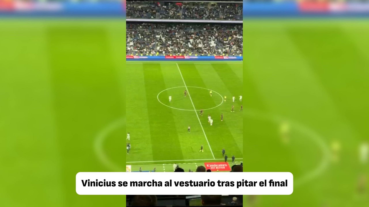 What you didn't see in Real Madrid 2-0 Levante after the final whistle: Vinicius, Courtois, Bellingham...