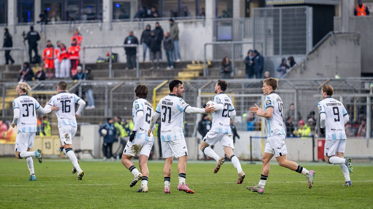 Ausgleich in letzter Minute: Grünwalder Straße in Ekstase