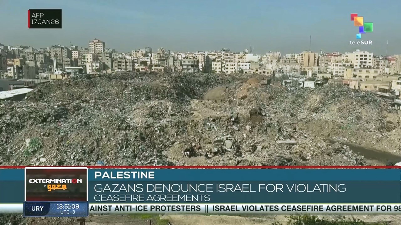 Palestine | Gazans denounce Israel for violating ceasefire agreements