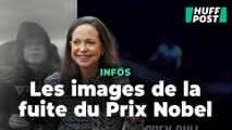 L’équipe qui a exfiltré María Corina Machado publie les images de son évacuation spectaculaire