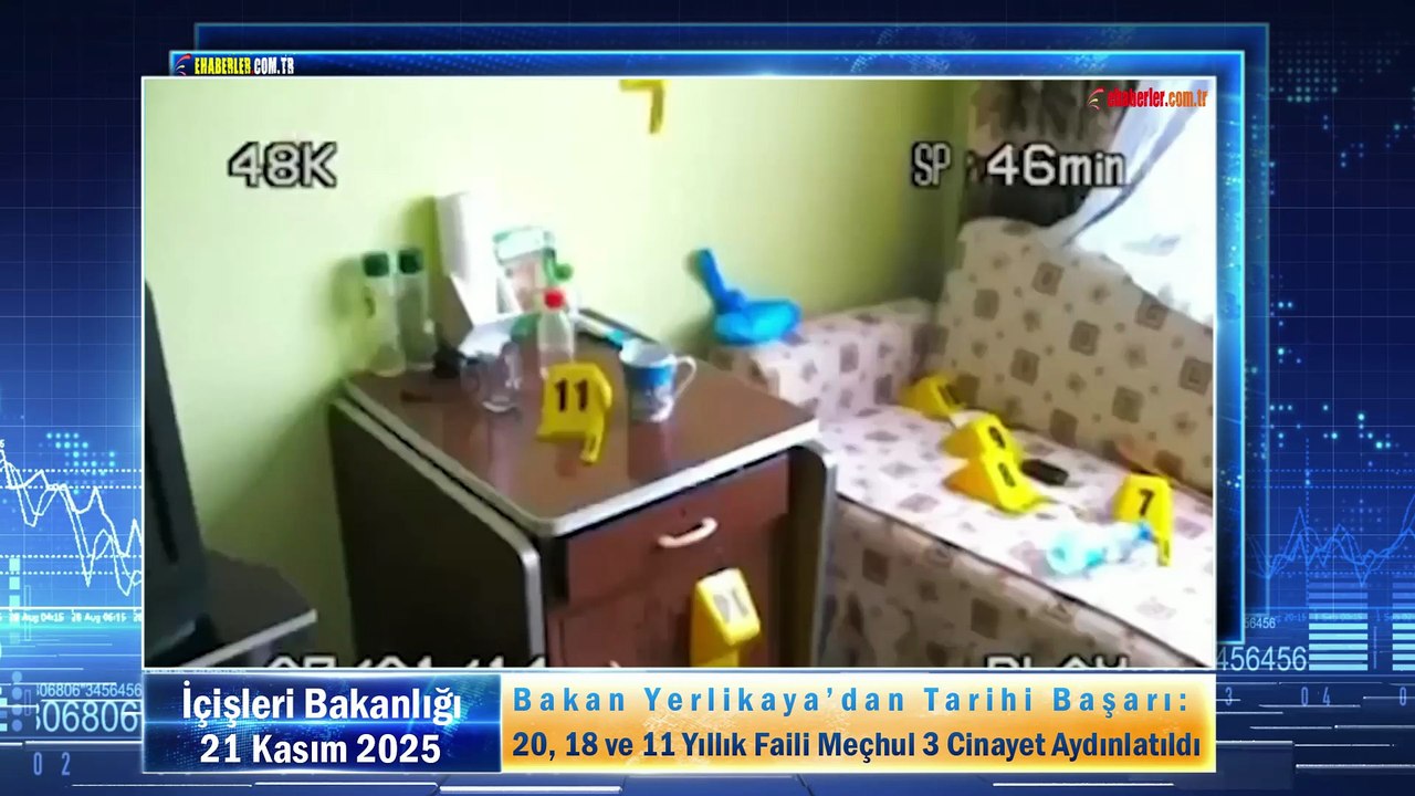 Bakan Yerlikaya’dan Tarihi Başarı: 20, 18 ve 11 Yıllık Faili Meçhul 3 Cinayet Aydınlatıldı