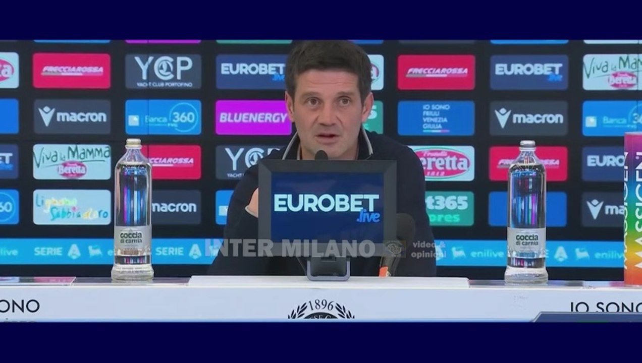 Udinese-Inter 0-1 * Cristian Chivu: magari da fuori vi sembra che venga sottovalutata una partita, ma oggi ho schierato la migliore formazione.