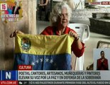 Artistas venezolanos alzan su voz por la paz y el respeto a la soberanía nacional