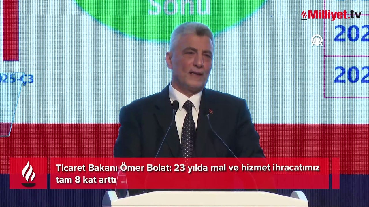 Ticaret Bakanı Ömer Bolat: 410 milyar dolarlık ticaret hedefini aşacağız