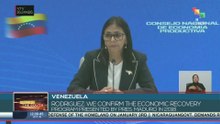 Rodriguez: We confirm the economic recovery program presented by pres. Maduro in 2018