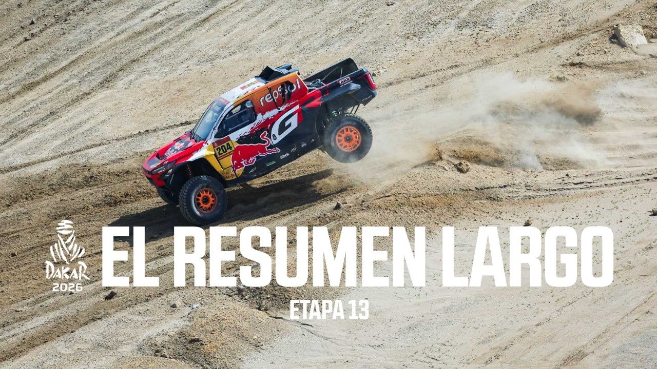 Dakar 2026 - Resumen Extendido Etapa 13 - Vid&eacute;o Dailymotion
