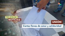 Venezolanos escriben cartas de apoyo para el pdte. Maduro y la primera dama