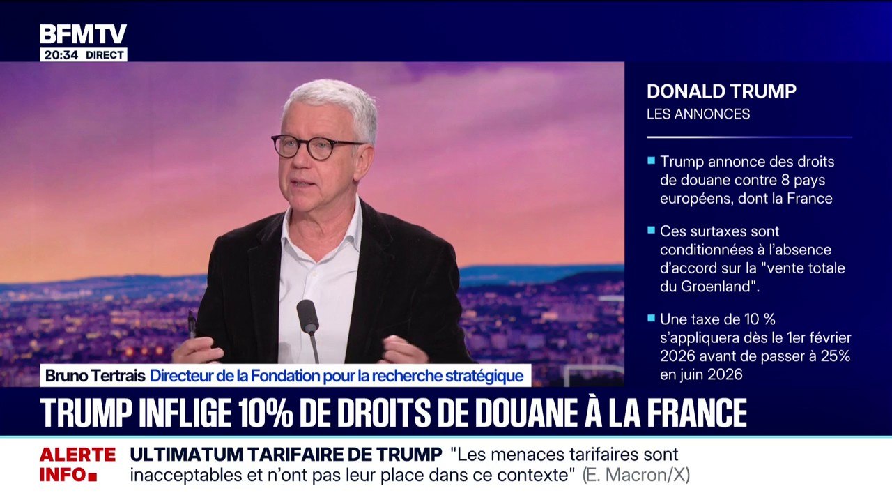 Groenland: "Ce qui est très intéressant dans la réaction d'Emmanuel Macron, c'est le fait qu'elle soit intervenue très vite", observe Bruno Tertrais, directeur de la Fondation pour la recherche stratégique