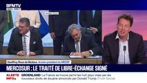 Signature du Mercosur: pour Geoffroy Roux de Bézieux, ancien président du MEDEF, 