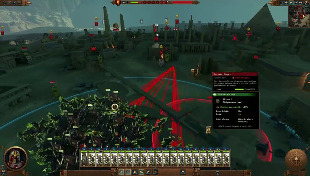 Total War Warhammer III Bretonien Pyramide noire de Nagash