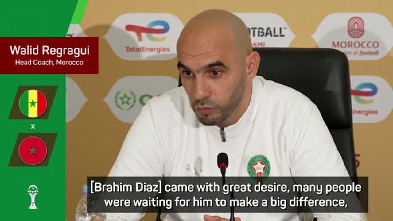 Regragui wants Diaz to 'finish the job' and win AFCON