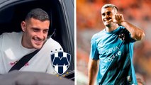 Germán Berterame reacciona a la afición que le pide no irse de Rayados tras posible fichaje con Inter Miami