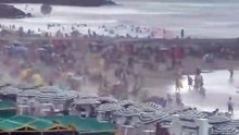 Temporal en Mar del Plata