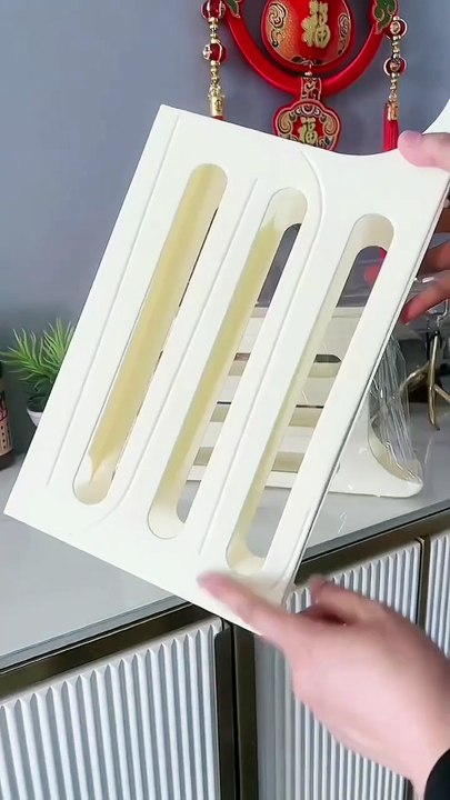 Automatic Rolling Egg Holder Kitchen Refrigerator Egg Dispenser Fridge Organizer