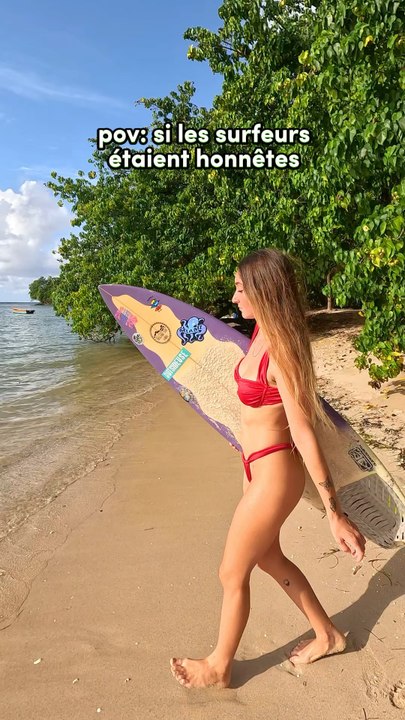 Si les surfeurs étaient honnêtes 🤣🏄🏽‍♀️