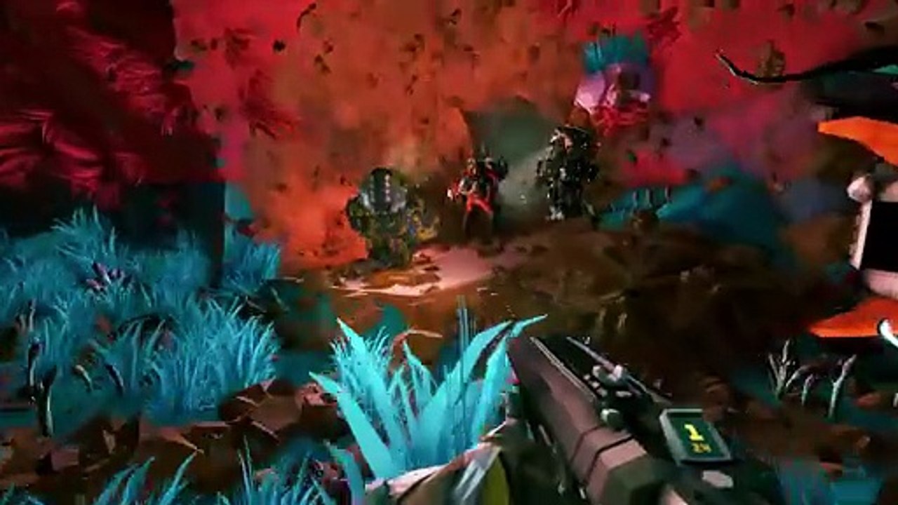 Deep Rock Galactic zeigt Zwergen-Action im Launch-Trailer