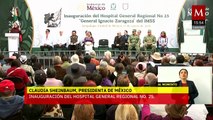 Claudia Sheinbaum inaugura el Hospital General Regional N. 25 en Iztapalapa