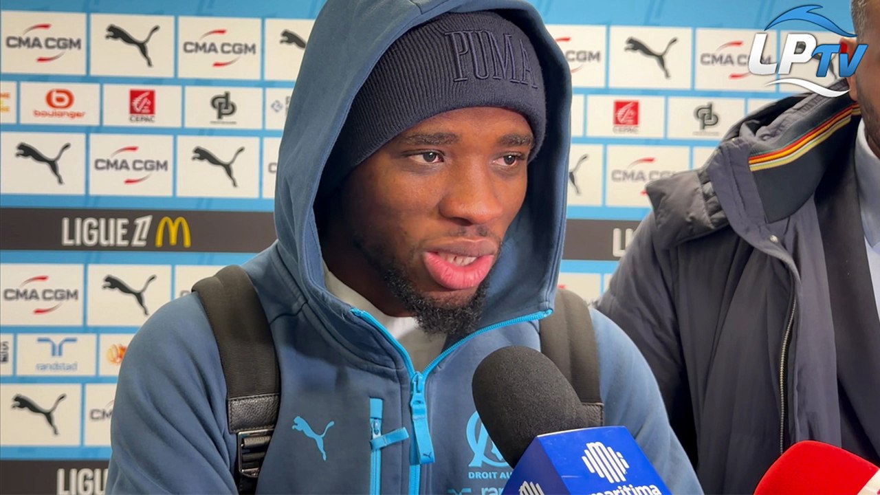 Angers 2/5 OM - la réaction d'Hamed Junior Traoré