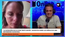 Especialista advirtió sobre las señales de la depresión, una enfermedad silenciosa