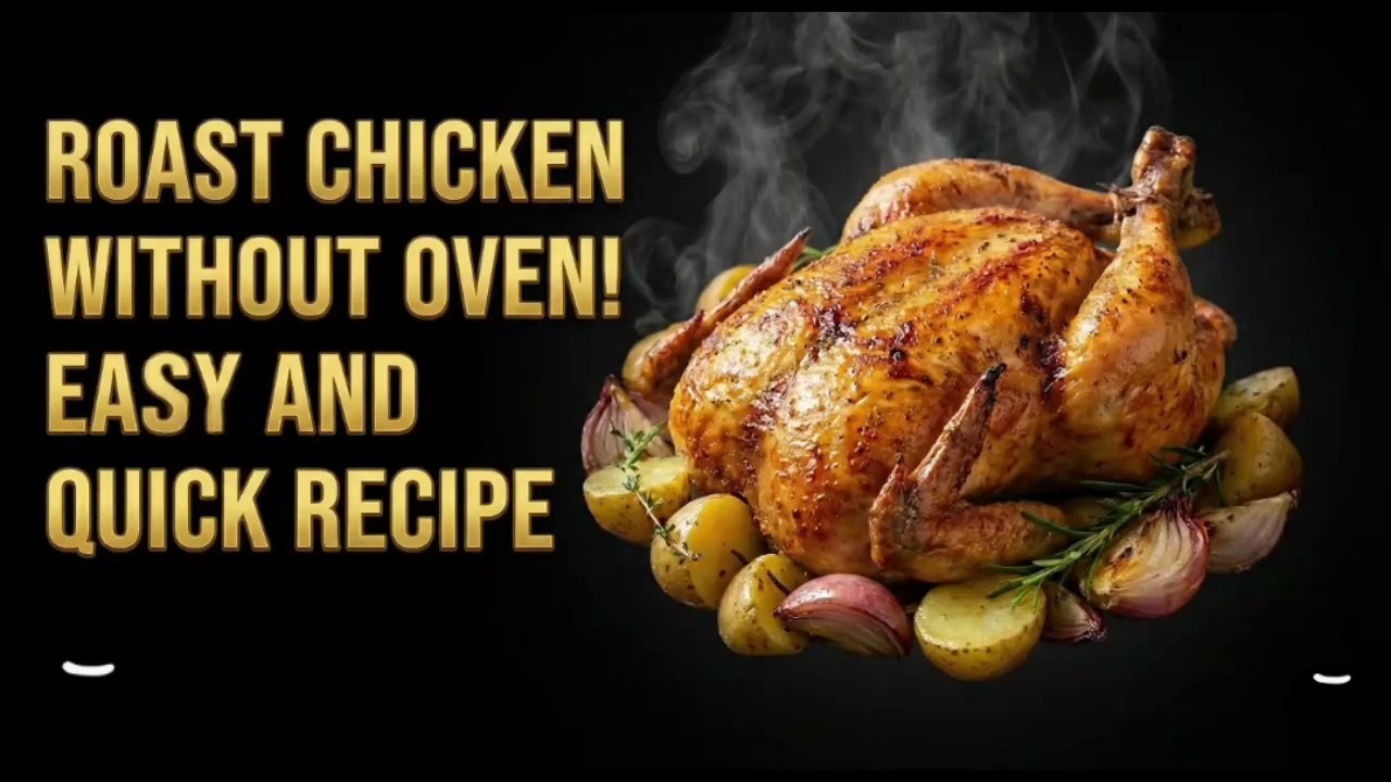 No-Oven Grilled Chicken Recipe!