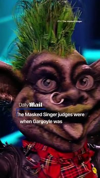 The Masked Singer viewers and judges stunned as Gargoyle is revealed as legendary 90s pop star - Daily Mail Online