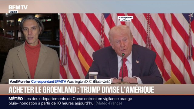 Groenland: la majorité des Américains opposée à l'invasion souhaitée par Donald Trump