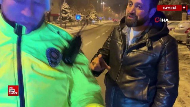 Kayseri’de 0,57 promil alkollü sürücüye 11 bin 629 TL ceza uygulandı