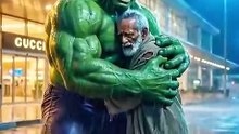 Poor Hulk 😭 Papa Ki Aakhri Khwahish Airport Par Beizzati 💔✈️ #shortsfeed #ai #hulk #aihulk