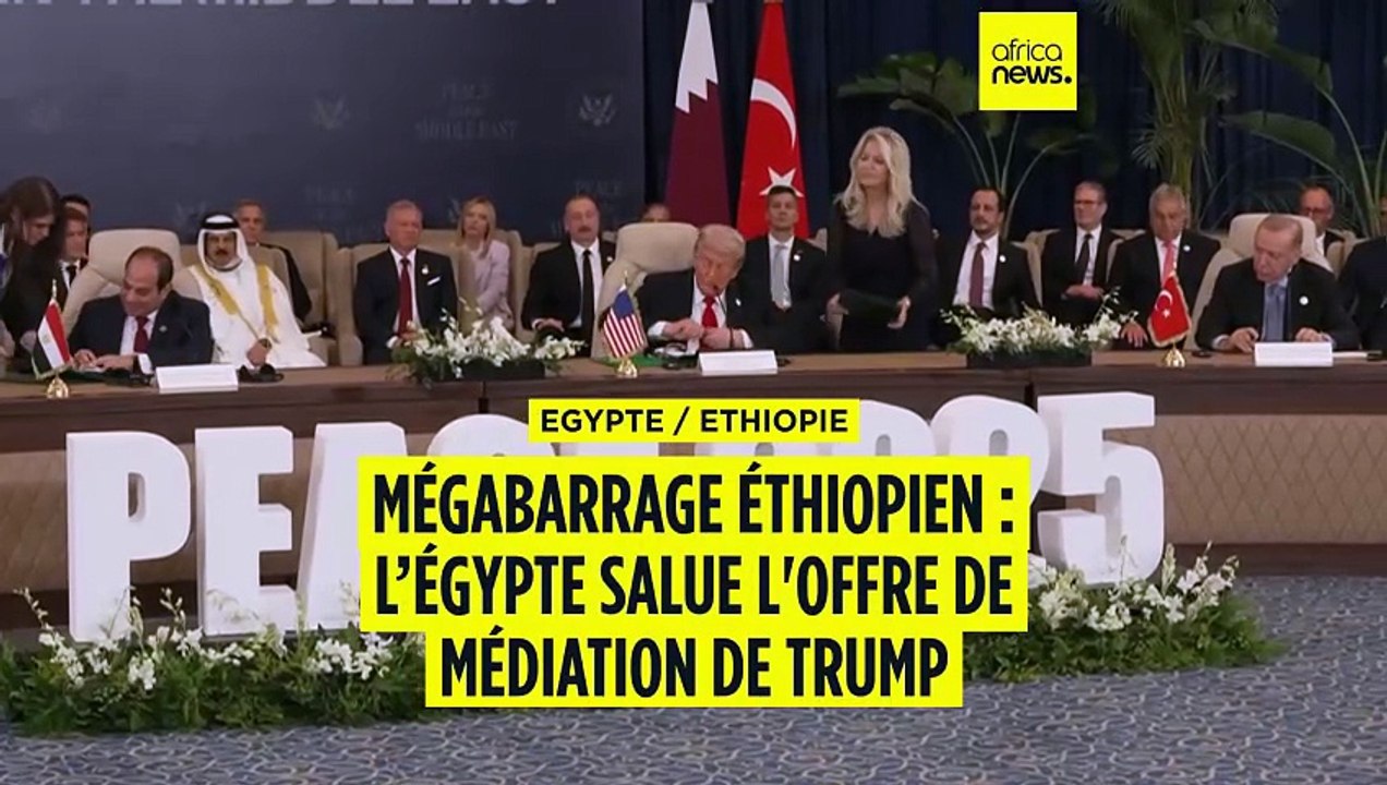 Barrage de la Renaissance : l’Égypte se dit ouverte à une reprise de la médiation américaine