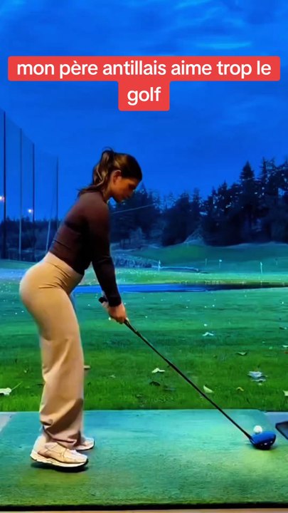 mon père antillais aime trop le golf