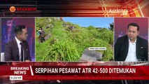 Penampakan Serpihan Pesawat ATR 42-500 di Puncak Bulusaraung, Pengamat Soroti Faktor Cuaca