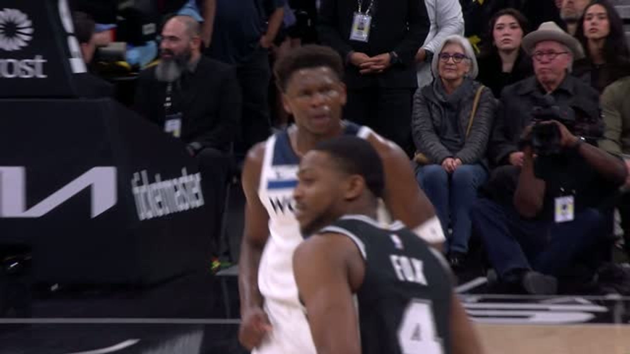 Anthony Edwards scores a career-high 55 points