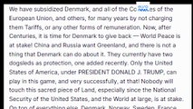 Crisi Groenlandia: Trump annuncia dazi contro i Paesi europei che hanno inviato truppe sull'isola