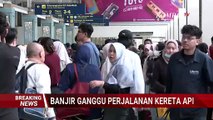 Banjir Meluas, KAI Batalkan Sejumlah Perjalanan Kereta Api di Jalur Utara