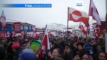Thousands march in Greenland to oppose Trump's interest in taking over the Arctic island
