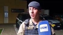 PM detalha ação militar que levou à prisão de quatro assaltantes de mercado no Turisparque em Cascavel